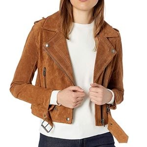 Blank NYC Suede Moto Jacket